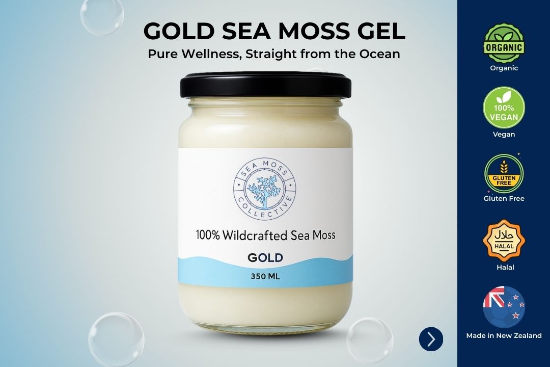 Organic Sea Moss Gel - Gold (350ml)