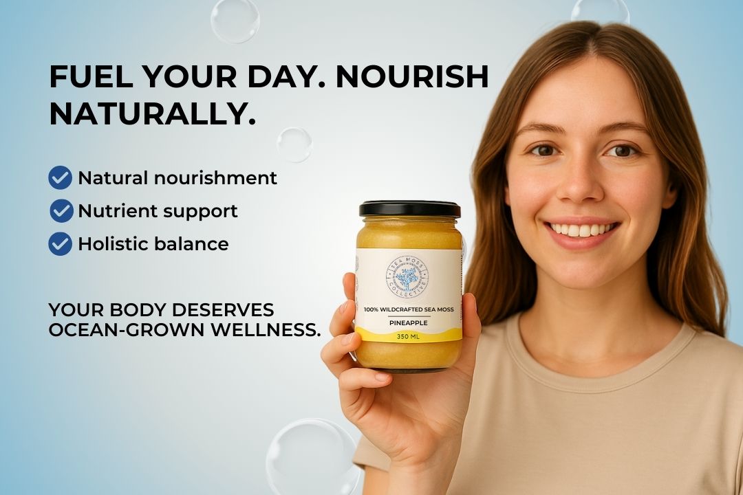 Organic Sea Moss Gel - Pineapple (350ml)