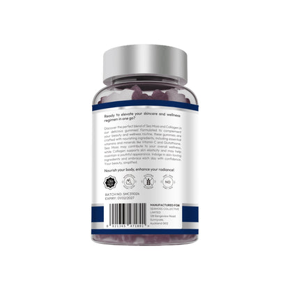 Sea Moss x Collagen Gummies – Hair, Skin & Nails (60 Gummies)